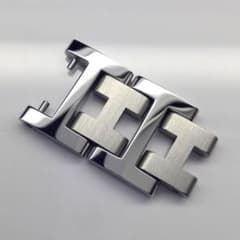 ◇エルメス◇クリッパー◇レディース◇約12mm幅◇2連コマ◇CL4