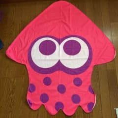 Popular!! Car Item Beach Mat Splatoon 2 Pink Approx. 1m Diameter