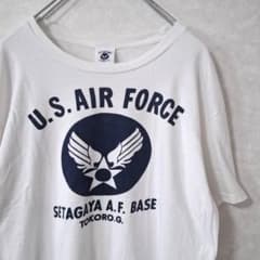 世田谷ベース USAF ミリタリーTシャツ 所ジョージ 空軍 Lのサムネイル
