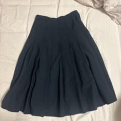 UNIQLO フレアスカート ブラック Sサイズのサムネイル