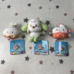 NHKいないいないばあっ！　ワンワン&ぽぅぽ&まぁるのマスコット　パステルカラー