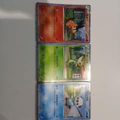 ポケモンカード ポカブ ツタージャ ミジュマル 旅立ちの仲間付属 3枚