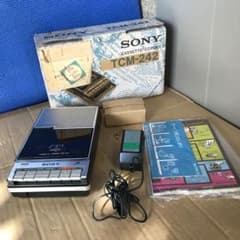 SONY カセットプレーヤー TCM-242 カセットコーダー - メルカリ