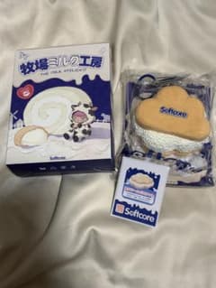 Softcore 牧場ミルク工房 生クリームビスケット スクイーズのサムネイル