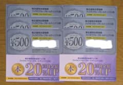 ブックオフ 株主優待 3000円分+本買取20%up券のサムネイル