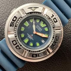 美品】シチズン CITIZEN ダイバーズウォッチ エコドライブ 腕時計399 