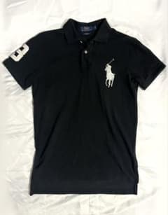 Polo Ralph Lauren ポロシャツ ブラック ビッグポニー - メルカリ