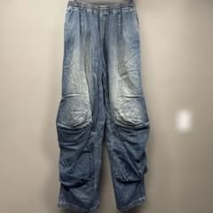 DIESEL24AWランウェイD-PARA-FSF変形デニムカーゴパンツW28