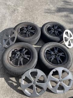 タイヤホイールセット　スタッドレス　30プリウス純正ホイールのサムネイル