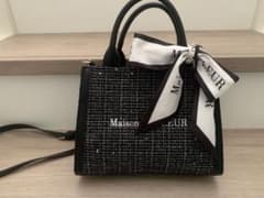 Maison de FLEUR ツイードハンドバッグのサムネイル