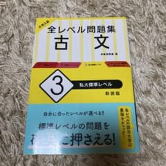 大学入試 全レベル問題集 古文 3 私大標準レベル　大学受験　共通テスト　国語のサムネイル