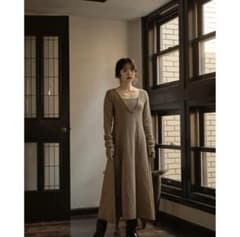 mideal lady knit onpieceのサムネイル