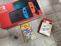ニンテンドースイッチ　本体　マリオメーカー2付き！のサムネイル