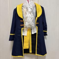 王子様風 コスプレ衣装 ネイビー×イエローのサムネイル