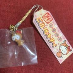 奈良限定 ご当地キティ 根付 ストラップ 鹿 - メルカリ