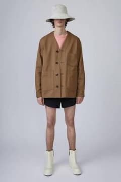 最終値下げ　Acne Studios ノーカラー　ワークジャケットのサムネイル