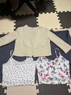 長袖ボレロとキャミソール 3点セットのサムネイル