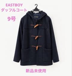 新品未使用！】EASTBOY ダッフルコート ネイビー レディース - メルカリ