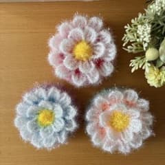 ハンドメイド スセミたわし エコたわし キッチンたわし 3枚セットのサムネイル