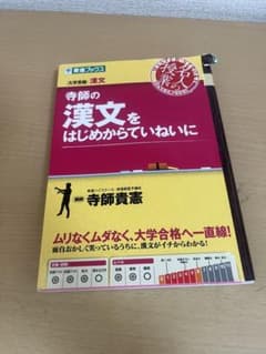 寺師の漢文をはじめからていねいにのサムネイル