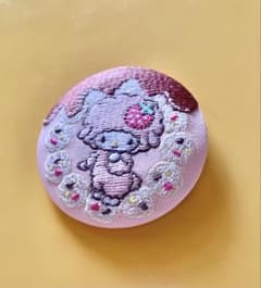 マイスウィートピアノ　刺繍缶バッジのサムネイル