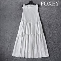 未使用級✨️25年7,8万 フォクシー Nantucket Dress 38 黄 未使用級】25年7.8万 フォクシー Nantucket Dress 40 白 - メルカリ
