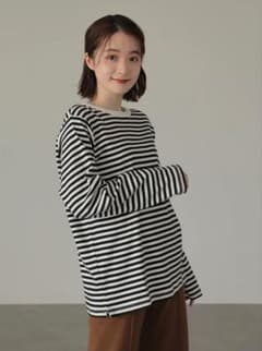 AMERICAN HOLIC ブラック・ホワイト ボーダーのサムネイル