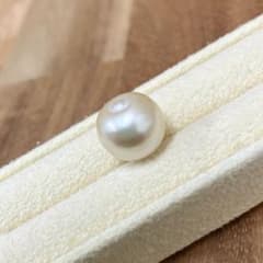 【新品・百貨店商品／パーツ工房】★470南洋白蝶真珠！無穴珠★限定特価3月末までのサムネイル
