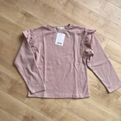 ペアマノン　ワッフル袖フリルロングスリーブTシャツのサムネイル