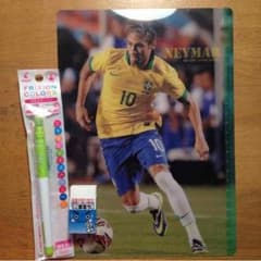 ネイマール 下敷き ペン ブラジルのサムネイル