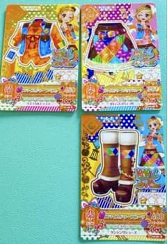 ひなき　初代DCD アイカツ スマイルドワーフコーデ 3枚セットのサムネイル