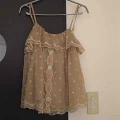 snidel シフォンキャミトップスのサムネイル