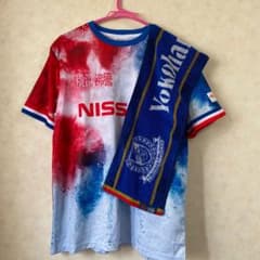 横浜Fマリノス　ユニフォーム(Tシャツ)&マフラータオル　横浜沸騰のサムネイル
