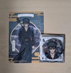 銀魂 缶バッジコレクション➕特典ポストカード 曇天 河上万斉のサムネイル