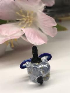 ミニチュアお雛様　ミニ猫ちゃんの御代理様パーツのサムネイル