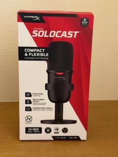 HyperX SoloCast コンデンサーマイク 本体のサムネイル