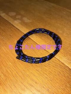 【価格相談可】コアフォースループ　ラピスラズリ　70cmのサムネイル