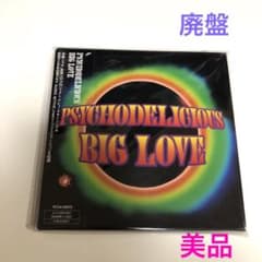 [개봉제 CD]사이코 델리셔스 BIG LOVE 木暮武彦 샤케 폐반 레어