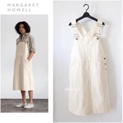 極美品 マーガレットハウエル MHL. 2022*ジャンパースカート