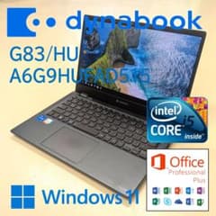 dynabook G83/HU 16GB/256GB/Office2021②のサムネイル