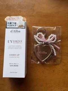 新品未開封　d'Alba UV 下地Cover-Up ベージュ　オマケ付のサムネイル
