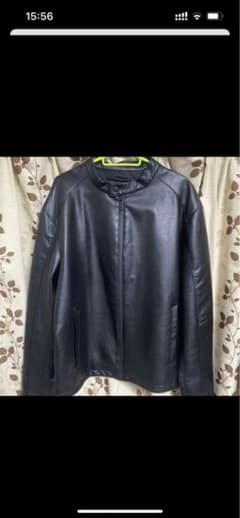 ZARAシングルレザージャケットのサムネイル