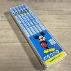 ディズニー ミッキーマウス かきかたえんぴつ B 12本ケース入り 昭和