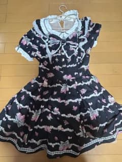 LIZLISA Creamy Berry柄ワンピース いちご柄 Lサイズ - メルカリ