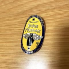 Genuine Bike Friday head badge, bikefriday bicycle, mini velo