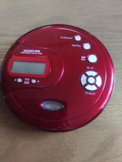 ポータブルCDプレイヤーのサムネイル