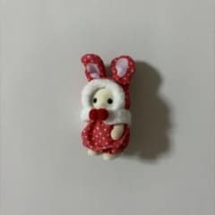 シルバニアファミリー 赤ちゃんカラフルウサギコスチューム レッドのサムネイル