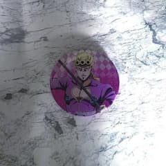 ジョジョワールド　グリッター缶バッジ　ジョルノ・ジョバァーナのサムネイル