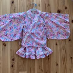 浴衣 甚平 女の子　130のサムネイル