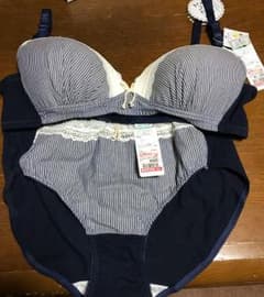 ノンワイヤー ブラジャー ショーツ ５Ｌセットのサムネイル